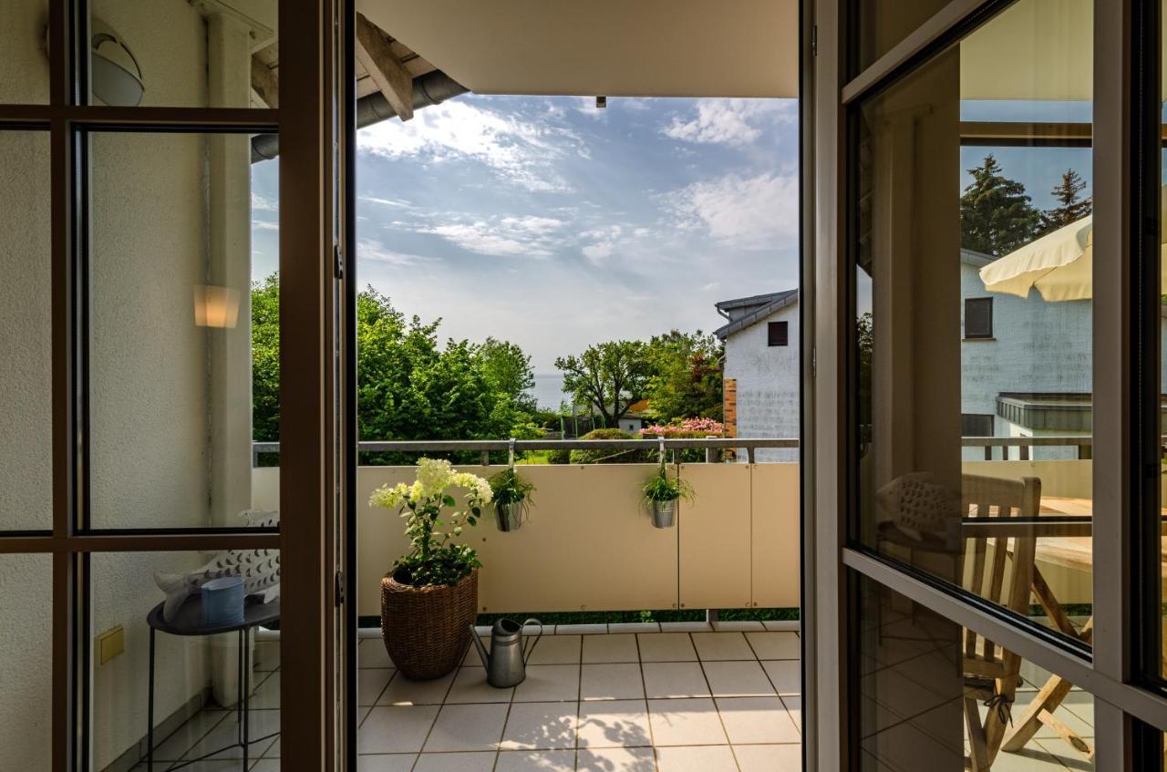 Ferienwohnung Hafenliebe, Villa Vilmblick Mit Meerblick لوترباخ المظهر الخارجي الصورة